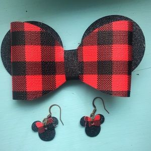 Minnie bow & earrings